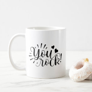 Vous basculez la tasse de café