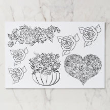 Vous Coloriez Fleurs Artisanat