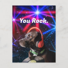 Vous déchirez Merci Carte postale