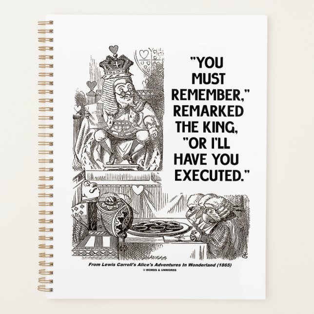 Vous devez vous souvenir ou je vous ferai exécuter (Devant)