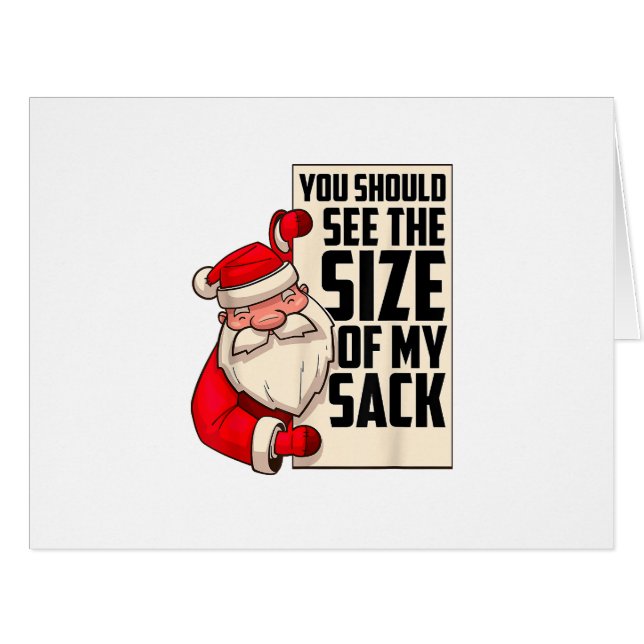 Vous Devriez Voir La Taille De Mon Sack Drôle Père (Devant horizontal)