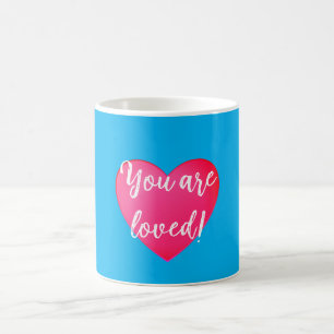 Vous êtes adoré Mug Bleu