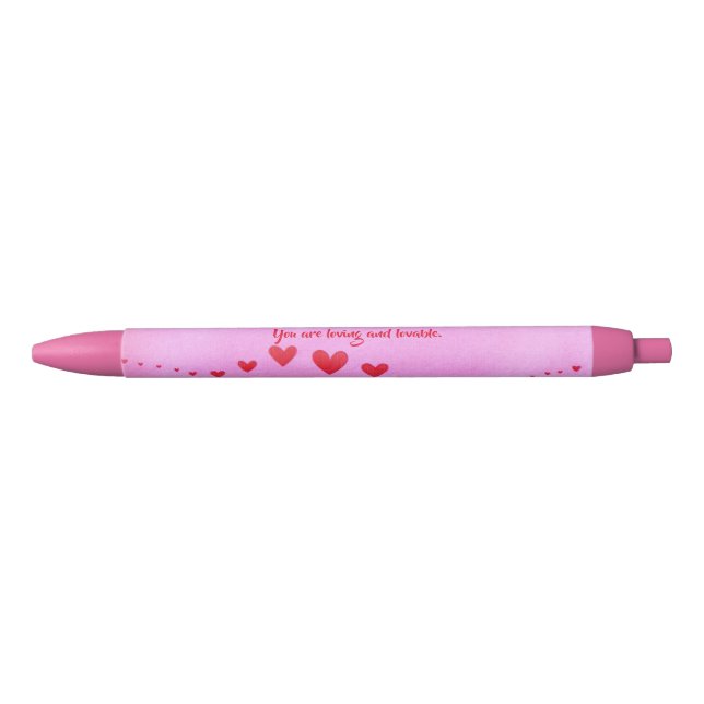 Vous êtes affectueux et aimables, stylo (Devant)