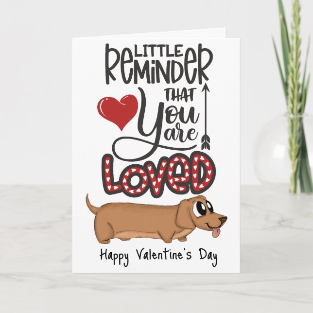 Vous êtes aimés...Une Saint Valentin de la carte d (Devant)