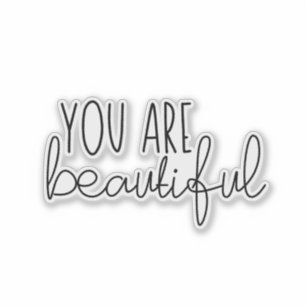 Vous Êtes Beau Sticker