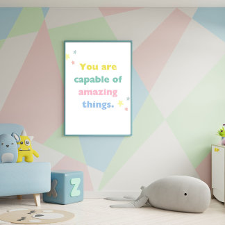Vous êtes capable de choses Extraordinaires Poster
