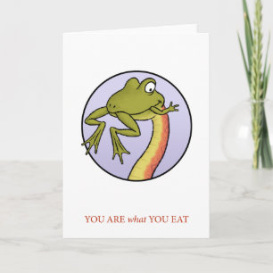 Vous Êtes Ce Que Vous Mangez Carte