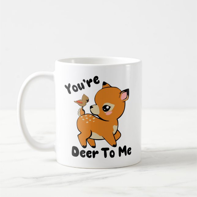 Vous êtes Deer To Me Mug - les deux femmes (Gauche)