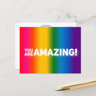 Vous êtes extraordinaire ! carte postale
