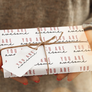 Vous êtes fantastique Enveloppement Papier Plat Fe