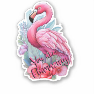 Vous êtes Flamazazing Sticker Flamamingo