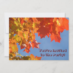 Vous êtes invité à la fête ! Invitations de récolt