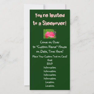 Vous êtes invité à une soirée pyjama ! Invitations