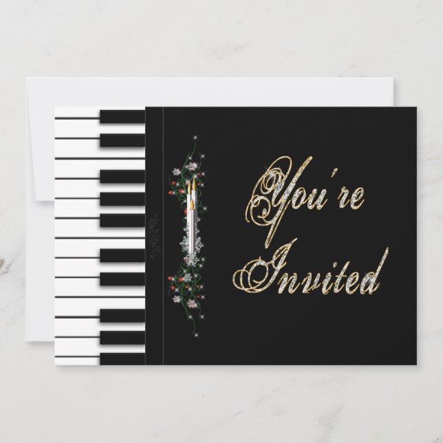 VOUS ÊTES INVITÉ Invitations de fête - VACANCES- P (Devant)