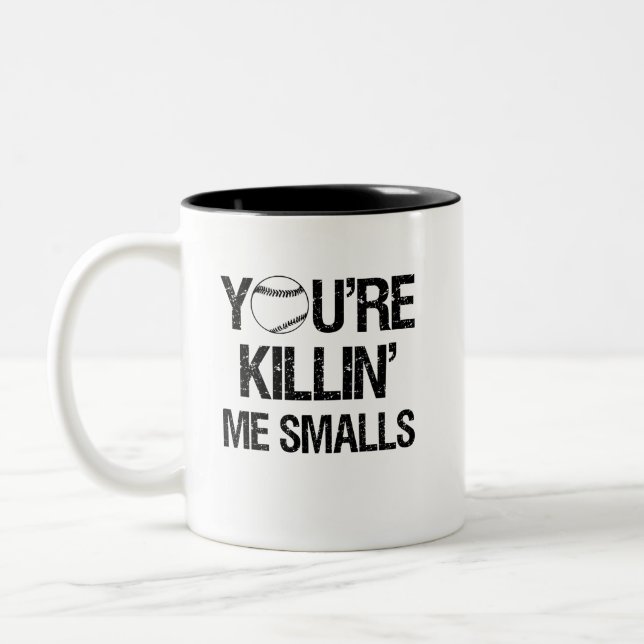Vous êtes Killin je tasse de café drôle de (Gauche)