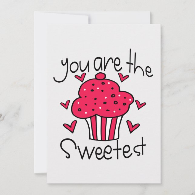 vous êtes la carte de la Saint-Valentin la plus do (Devant)