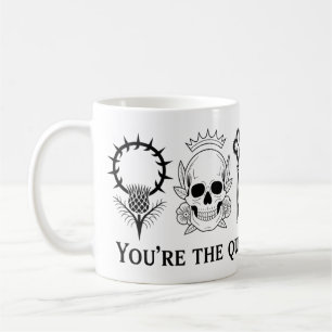 Vous êtes la Reine de ma Crypte Mug   Romance goth
