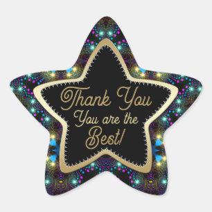Vous êtes le meilleur Sticker Merci des étoiles ma