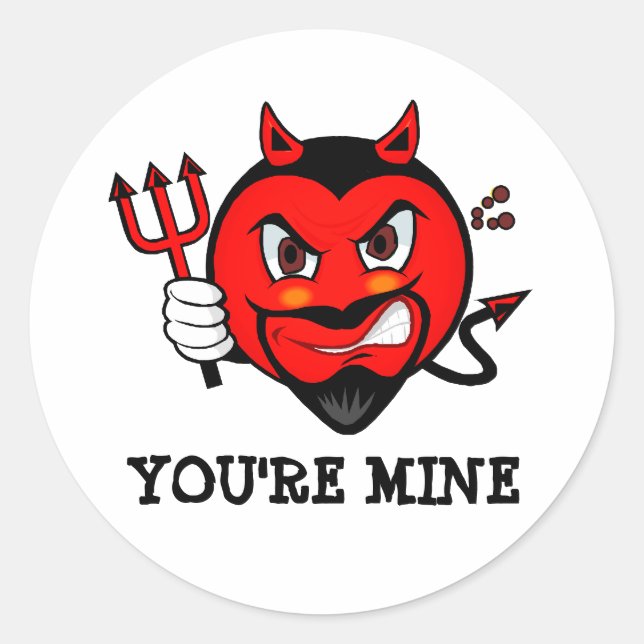 Vous êtes le Sticker pour le diable (Devant)