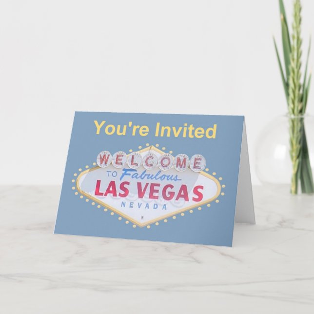 Vous êtes les cartes invitées d'invitation de Las (Devant)