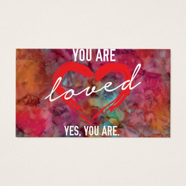 Vous Êtes Lové Cartes (Devant)