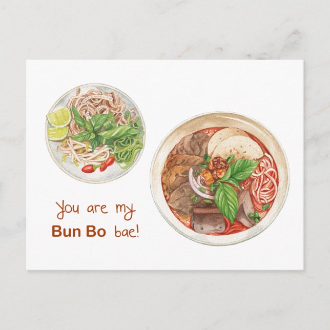 Vous êtes ma carte Bun Bo Bae (Devant)