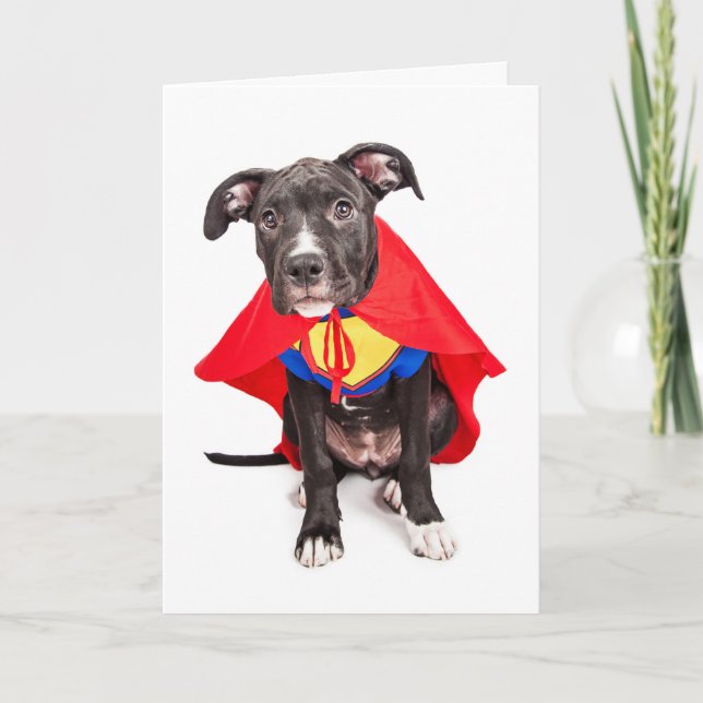 Vous êtes ma carte de voeux de héros (Devant)