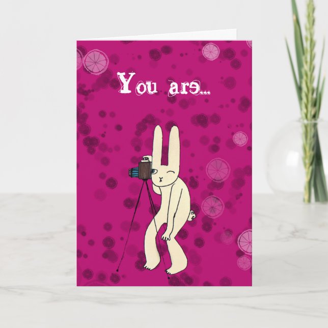 Vous êtes ma carte super star (Devant)