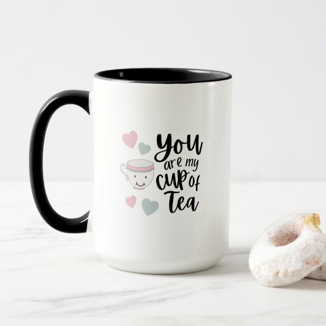 Vous Êtes Ma Coupe De Thé Mug (Avec donut)