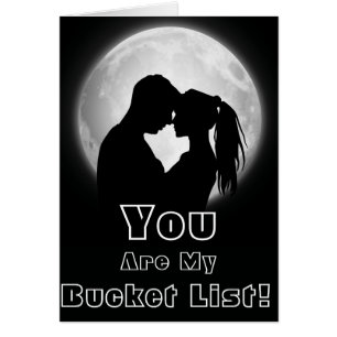 Vous êtes ma liste de seaux ! Avec votre texte per