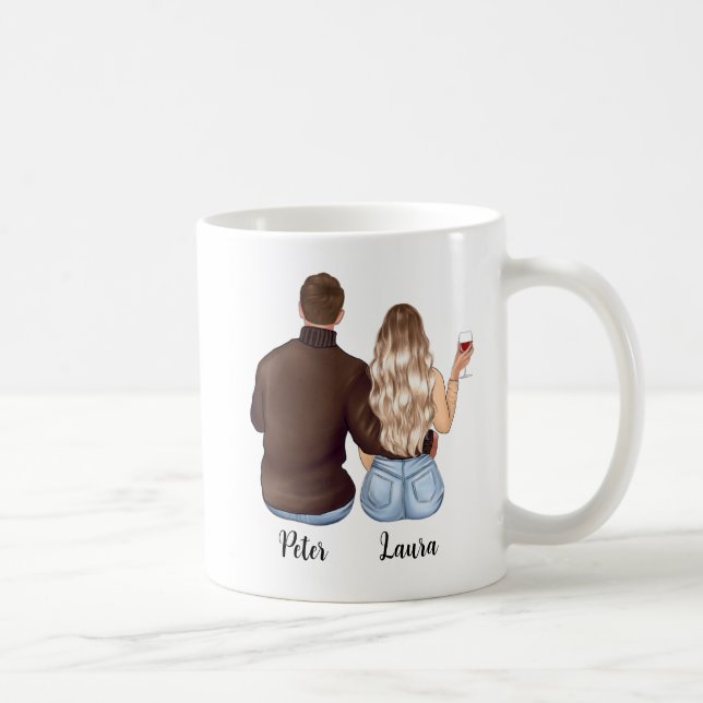 Vous êtes ma personne Couple love mug (Droite)