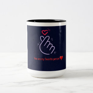 "Vous êtes ma personne préférée" Mug en céramique