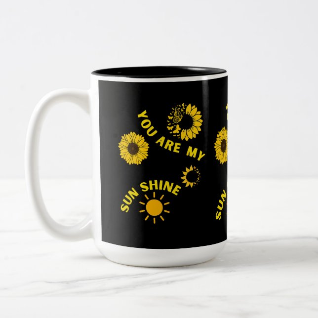 Vous êtes ma tasse cadeau inspirante et ensoleillé (Gauche)