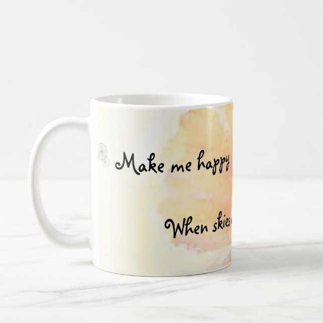 Vous êtes ma tasse de soleil (Gauche)