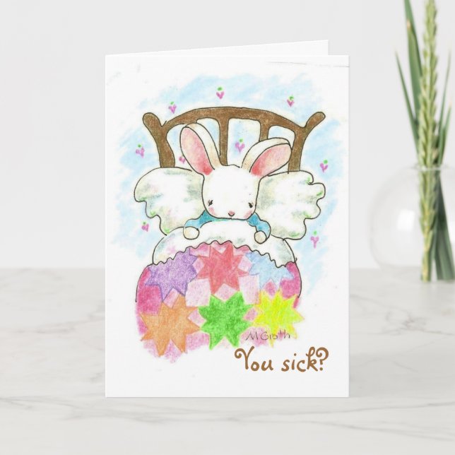 Vous êtes malade ? Obtenir la carte Bunny (Devant)