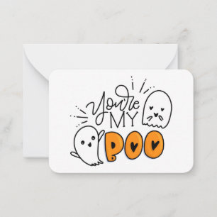Vous êtes mes cartes cadeaux Boo