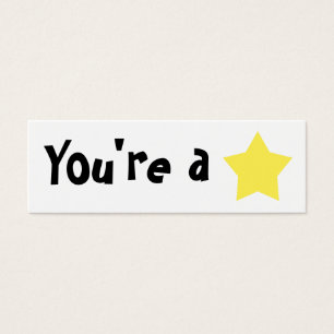 "Vous êtes mini Bookmarker personnalisable d'une