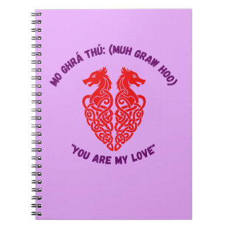 Vous êtes mon amour Journal spiralé