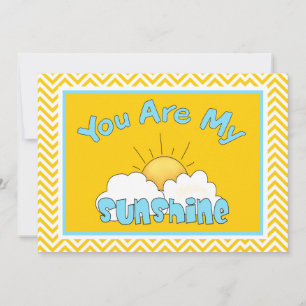 Vous Êtes Mon Baby shower Sunshine Invitation