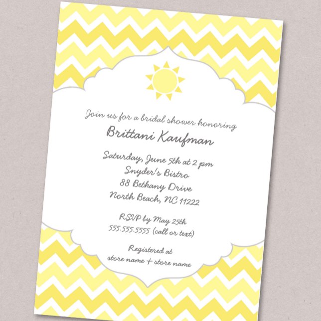 Vous êtes mon invitation de douche nuptiale (Créateur téléchargé)