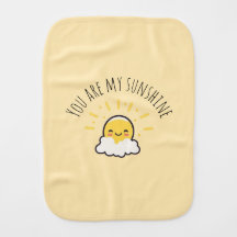 Vous Êtes Mon Linge de bébé Jaune Sunshine