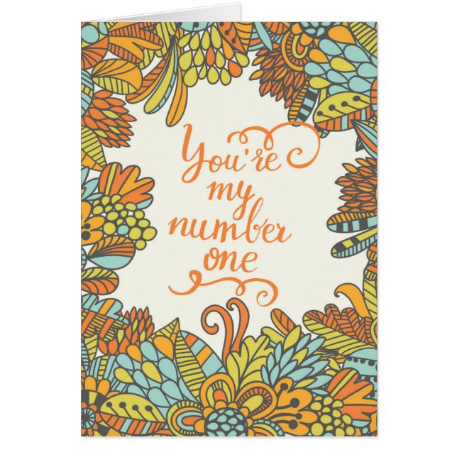 Vous êtes mon numéro un (Devant)