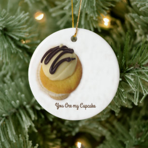 Vous Êtes Mon Ornement Cupcake Céramique