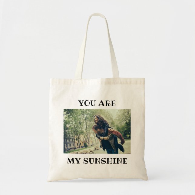 Vous Êtes Mon Sac fourre-tout Budget Sunshine (Devant)