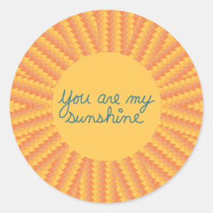 Vous êtes mon soleil - autocollant