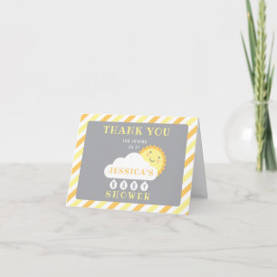 Vous Êtes Mon Sunshine Merci Cartes