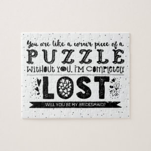 Vous êtes morceau de puzzle - proposition drôle de