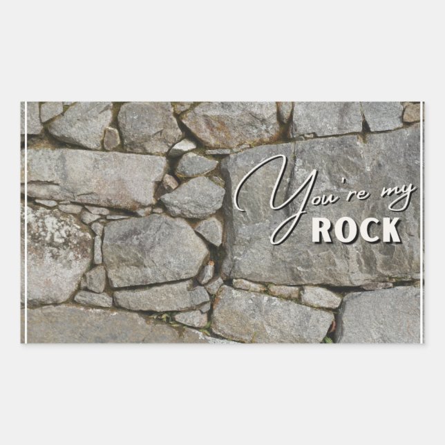 Vous êtes My Rock Sticker - (Devant)