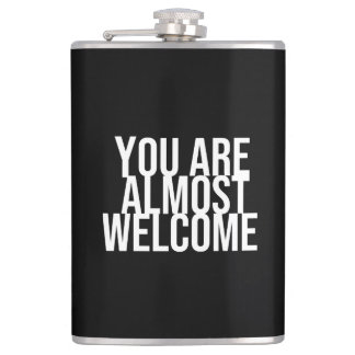 Vous êtes presque la bienvenue flacon