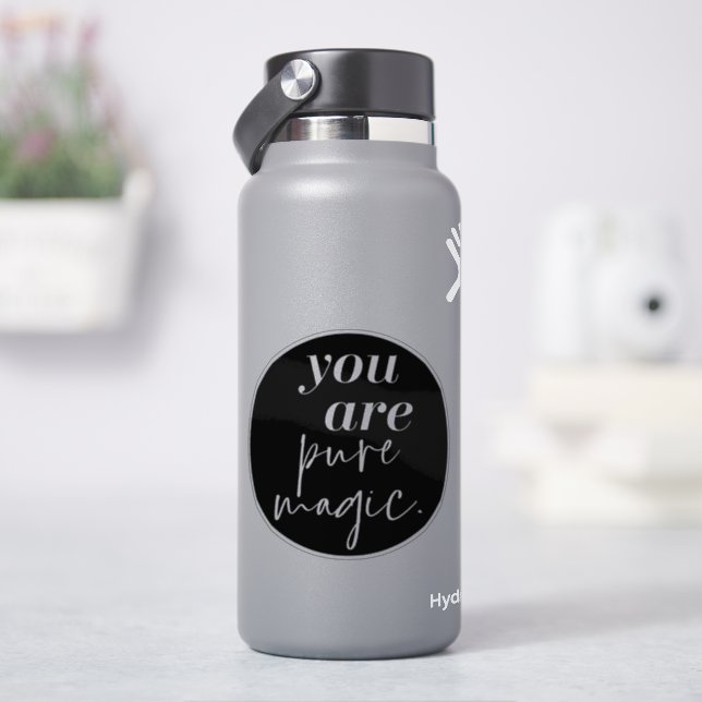 Vous Êtes Pure Sticker De Vinyle Magique (HydroFlask)